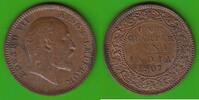 Britisch-Indien 1/4 Anna Edward VII. 1901-1910, hübsch -