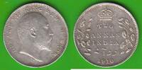 Britisch-Indien 2 Annas Edward VII. 1901-1910, hübsch -