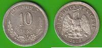 Mexiko 10 Centavos Chihuahua, toll erhalten -