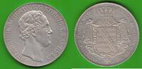 Sachsen Doppeltaler Friedrich August II. 1836-1854, hübsch -