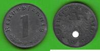 Drittes Reich 1 Reichspfennig hübsch -