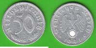 Drittes Reich 50 Reichspfennig bessere Ausgabe -