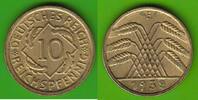 Weimarer Republik 10 Reichspfennig bessere Ausgabe, hübsch -