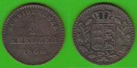 Württemberg 1/2 Kreuzer Karl 1864-1891 -