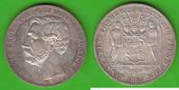 Schaumburg-Lippe Vereinstaler Adolf Georg 1860 1893, hübsch, selten -