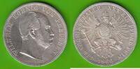 Preußen Vereinstaler Wilhelm I. 1861-1888, hübsch -