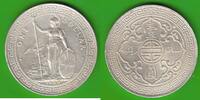 Großbritannien Trade Dollar Edward VII. 1901-1910, Bombay, sehr hübsch -