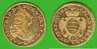 Württemberg 1/4 Dukat GOLD, Karl Friedrich 1738-1744, toll erhalten, selten -