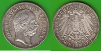 Sachsen 2 Mark Georg 1902-1904, auf seinen Tod, Prachtstück -