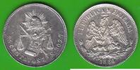 Mexiko 25 Centavos Zacatecas, toll erhalten, selten in dieser Qualität -