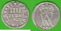 Braunschweig-Wolfenbüttel 4 Pfennig August Wilhelm 1714-1731, Prachtexemplar, in dieser Erhaltung einmalig -