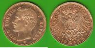 Bayern 10 Mark GOLD, Otto II. 1886-1913, hübsch -