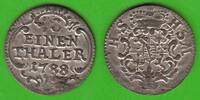 Sachsen-Hildburghausen 1/48 Taler Friedrich 1780-1826, hübsch, selten in dieser Qualität -