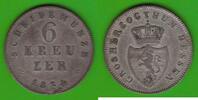 Hessen-Darmstadt 6 Kreuzer Ludwig II. 1830-1848 -