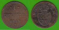 Hessen-Darmstadt 1 Pfennig Ludwig I. 1806-1830, seltene Variante mit G.H.K.M. -