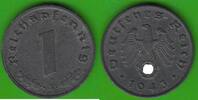Drittes Reich 1 Reichspfennig hübsch -