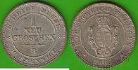 1 Neugroschen 1865 Sachsen Johann 1854-1873, sehr hübsch vz-st/fast st