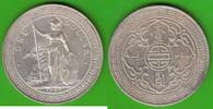 Großbritannien Trade Dollar Edward VII. 1901-1910, Bombay, sehr hübsch -