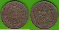 Britisch-Nordborneo 1 Cent Victoria 1837-1901, hübsch -