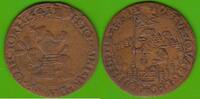 Südholland Dordrecht Jeton Charles V. 1516-1554), Expédition d'Alger, sehr selten -