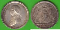 Preußen Silbermedaille Friedrich Wilhelm III. 1797-1840, Huldigung in Berlin, toll erhalten -