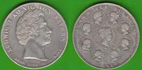Bayern Geschichtstaler Ludwig I. 1825-1848, Segen des Himmels, hübsch -