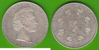 Bayern Geschichtstaler Ludwig I. 1825-1848, Segen des Himmels, hübsch -