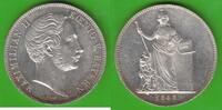 Bayern Geschichtsdoppeltaler Maximilian II. Joseph 1848-1864, Verfassung, hübsch -