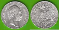 Sachsen 2 Mark Georg 1902-1904, Kursmünze -