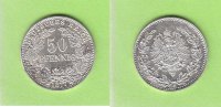 Kaiserreich 50 Pfennig toll erhalten, selten in dieser Qualität