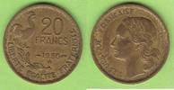 Frankreich 20 Francs 1950 B Queue à 3 faucilles, G. Guiraud, , sehr selt... 44,00 EUR42,50 EUR  zzgl. 4,00 EUR Versand