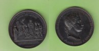 Österreich Bronzemedaille Krönung Ferdinand zum König von Venetien und der Lombardei
