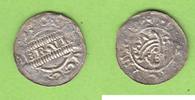 Friesland Denar Bruno III., mit gekrümmtem Stab, Typ von großer Seltenheit