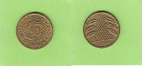 Weimarer Republik 50 Rentenpfennig hübsch