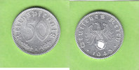 Drittes Reich 50 Reichspfennig hübsch