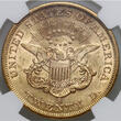 USA 20 Dollars 1862-S San Francisco, Liberty Head $20 NGC AU 55