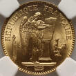 France 20 Francs 1886-A Third Republic, Genius NGC MS65