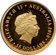 Australia 15 Dollars 2010-P Perth min, $15 Koala Gold PR69DCAM