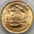 Chile 100 Pesos 1960-So Santiago mint PCGS MS66