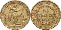 France 20 Francs Paris, Genius, Seltener Jahrgang -