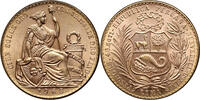 Peru 100 Soles Soles Oro -