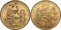 Peru 100 Soles 1965 Lima, Seated Liberty VZ+ 6249,00 EUR kostenloser Versand