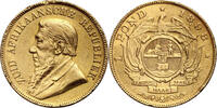 South Africa Paul Kruger 1 Pound (Pond) 1898 SS