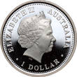 AUSTRALIA 1 Dollar 2005 P Elizabeth II, Leopard Seal PP