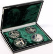 CHINA  Set of 4 coins, 4 x 5 yuan 1984 PP