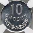 POLAND 10 Groszy 1976 MW ProofLike NGC MS65 PL