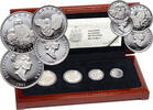 CANADA Set of 4 coins 1991 Elizabeth II, Snowy Owl PP