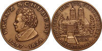 AUSTRIA Medal Franz Schubert, engraved Bodlak -