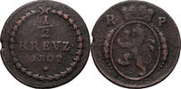 GERMANY (BAVARIA) 1/2 Kreuzer Maximilian IV Joseph -