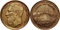 BELGIUM Medal Leopold II, Great International Competition of Science and Industry, Brussels -